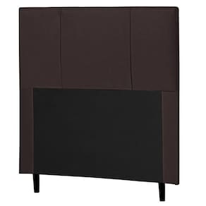 Cabeceira Cama Box Solteiro Donna 90Cm Marrom