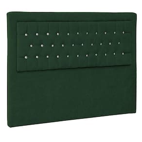 Cabeceira Casal Iasi P04 140 Cm Suede Verde Tca 947