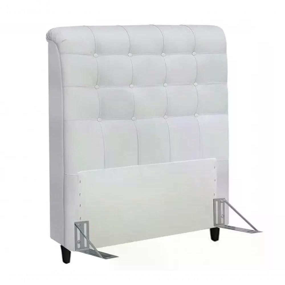 Cabeceira Solteiro 90cm Corano Branco Id Corano Branco