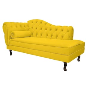 Diva Recamier Diana 185cm Lado Direito Corano - Doce Sonho Móveis Bege