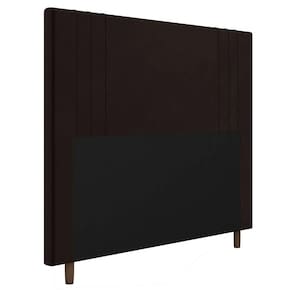 Cabeceira Cama Box Solteiro Ferrara 90cm Corano Marrom