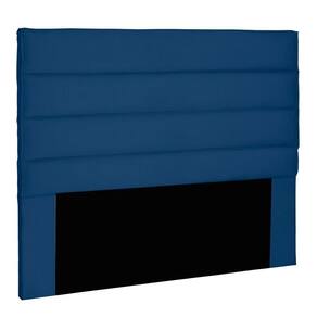 Cabeceira Estofada Box Casal Queen Size 160cm Azul Marinho