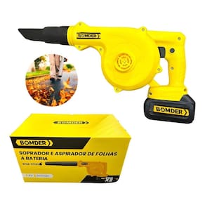 Soprador De Folhas Portátil 48V Aspirador Elétrico 2200W
