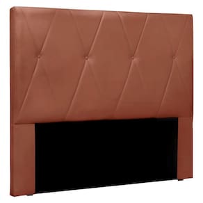 Cabeceira Queen 1,60m Aquilla Veludo - Pallazio Cobre