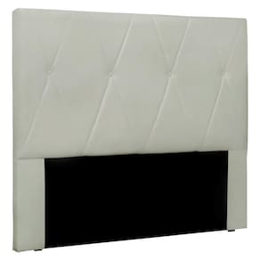 Cabeceira Queen 1,60m Aquilla Veludo Cinza Prata - Pallazio