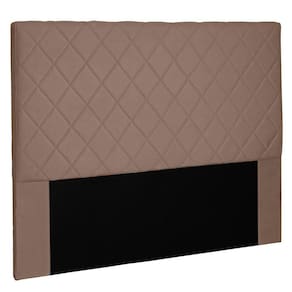 Cabeceira Estofada Box Casal Queen Size 160cm Caramelo
