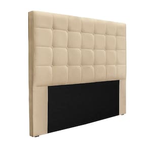 Cabeceira Cama Box King 195 cm Verona Linho Dourado S04 - D`Rossi