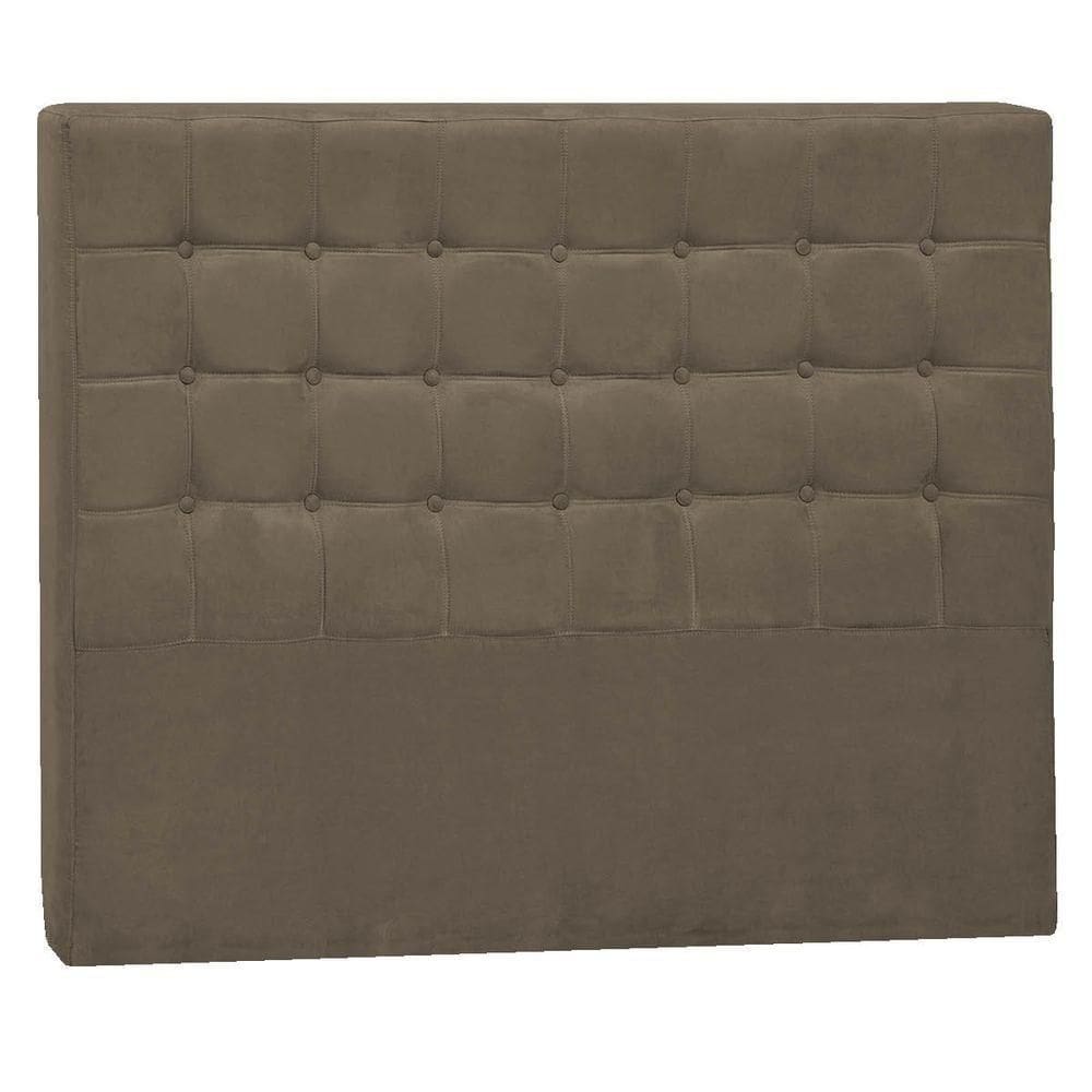 Cabeceira Solteiro P04 90 Cm Suede Marrom Claro Tca 945