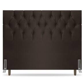 Cabeceira Cama Box Casal Madrid 140cm Corano Marrom