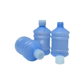 5 Mini Galão De Agua 50Ml Porta Oleo Agua Benta Tampa Rosca