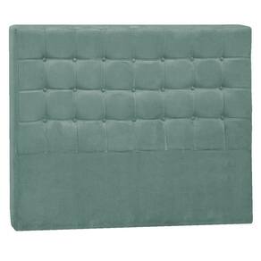 Cabeceira King Pequim P04 195 Cm Suede Turquesa