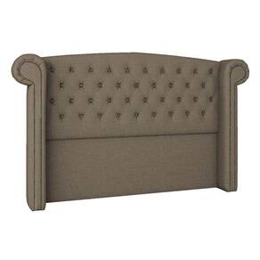 Cabeceira Queen Lyon P04 160 Cm Suede Marrom Claro Tca 945