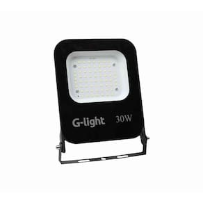 Refletor Slim Led 30w 12v-24v Dc 6500k Bateria/Gerador/Barco