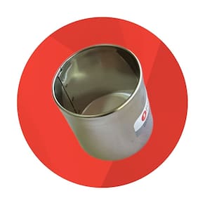 Aro Cortador Pequeno P/ Bolo, Massas, Biscoito 5x5 Cm Inox