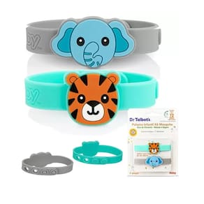 Pulseira Infantil Nuby Dr Talbot`S Fora Mosquito C/2 72 Horas