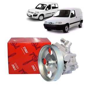 Bomba Hd Nova Trw Citroen Berlingo 98 A 2007/Peugeot Partner 1999... Em Diante Todos - C/ Polia 6Pk - Cano Ld