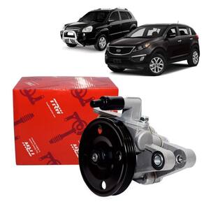 Bomba Hd Trw Hyundai  Tucson 2.0 16v 04 Cil. 2005 A 2016/kia Sportage 2.0 16v 2005 A 2015 - C/ Polia 3pk- Cano P Frente