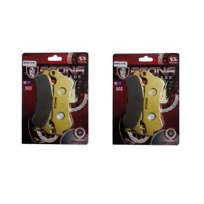Kit pastilha freio diant CB1000R CB 1000R CB1000 C/ABS 2009