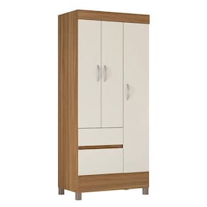 Guarda Roupa Solteiro Wind Amêndola Off White - Demóbile
