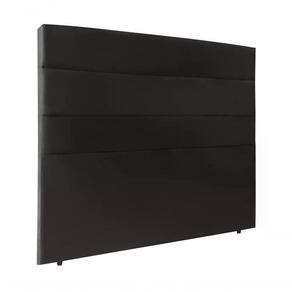 Cabeceira Queen 160cm Bia Suede Preto Id Suede Preto