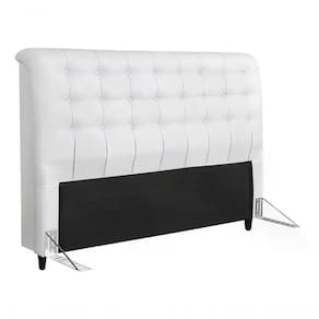 Cabeceira Queen 160cm Corano Branco Id Corano Branco