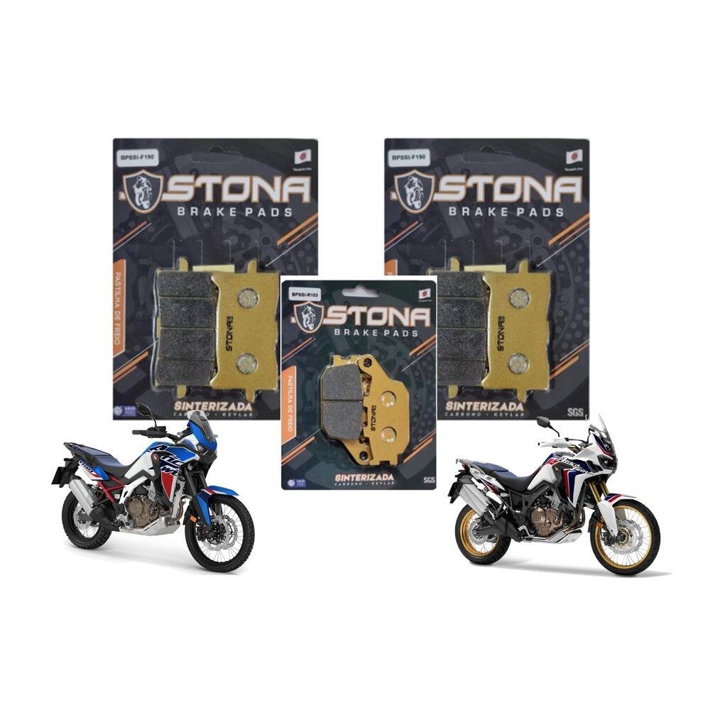 Jg Pastilha Freio Stona D+T CRF 1000L Africa Twin 2022 2023
