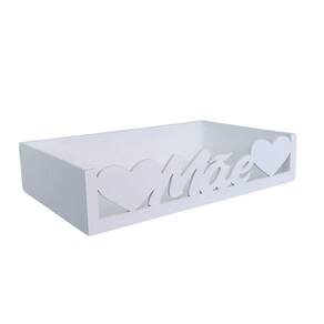 Bandeja Personalizada Mãe S/alça Para Café Da Manhã (24x15x05) Branco