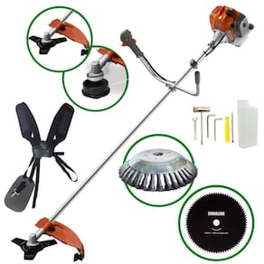 Roçadeira Tekna Rl520acntk + Faca 80 Dentes E Escova De Aço