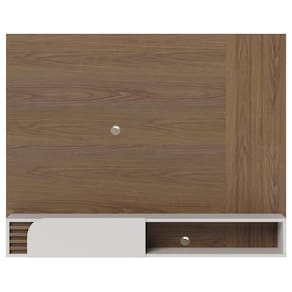 Painel para Tv Home Suspenso Jurerê Amêndoa Off White Matte - Colibri