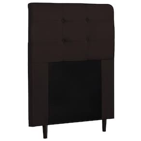 Cabeceira De Solteiro 90Cm Luna I02 Corano Marrom - Mpozenato