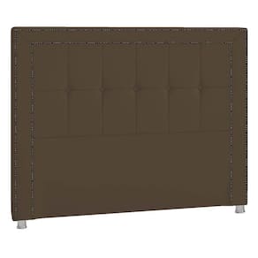 Cabeceira Casal Catania P04 140 Cm Suede Marrom Tca 942