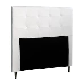 Cabeceira De Casal Queen 160Cm Luna I02 Corano Branco