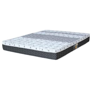 Colchão Casal Queen Mola Class Bonnel New Euro 158X198X25Cm Branco/Cinza - Castor