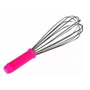 Fuê Batedor de Creme Rosa Pink Profissional 30cm (Linha Casa e Confeitaria)
