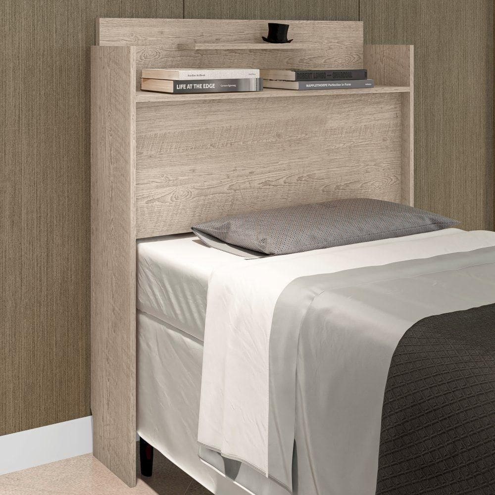 Cabeceira Box Solteiro Austin Amarula