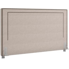 Cabeceira Cama Box Casal 140cm P05 Berlim Linho Bege Claro