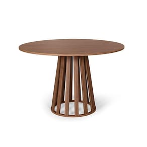 Mesa De Jantar Redonda 6 Lugares 120cm Gabi Noronha - Straub Web
