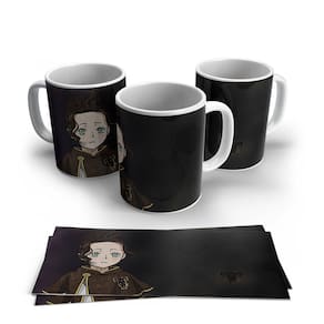 Caneca de Porcela Anime Black Cover Modelo 28