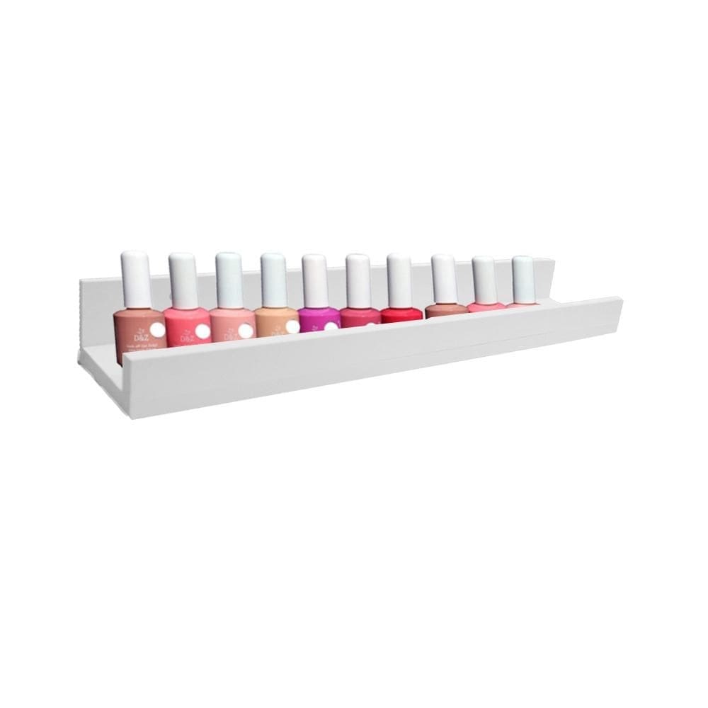 Prateleira Esmalteria Simples 95 Cm Branco Em Mdf [F031]