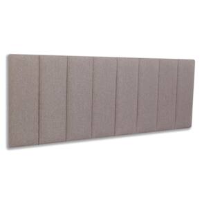 Cabeceira Queen Estofada  Kit 8 Placas  Reta - Linho Castor
