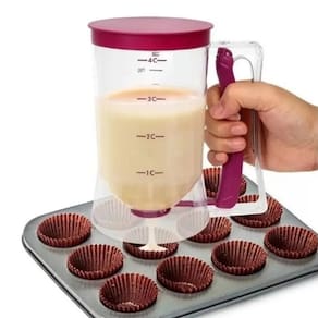 Copo Medidor De Massas Panquecas Bolo Cupcakes Jarra - 900ml