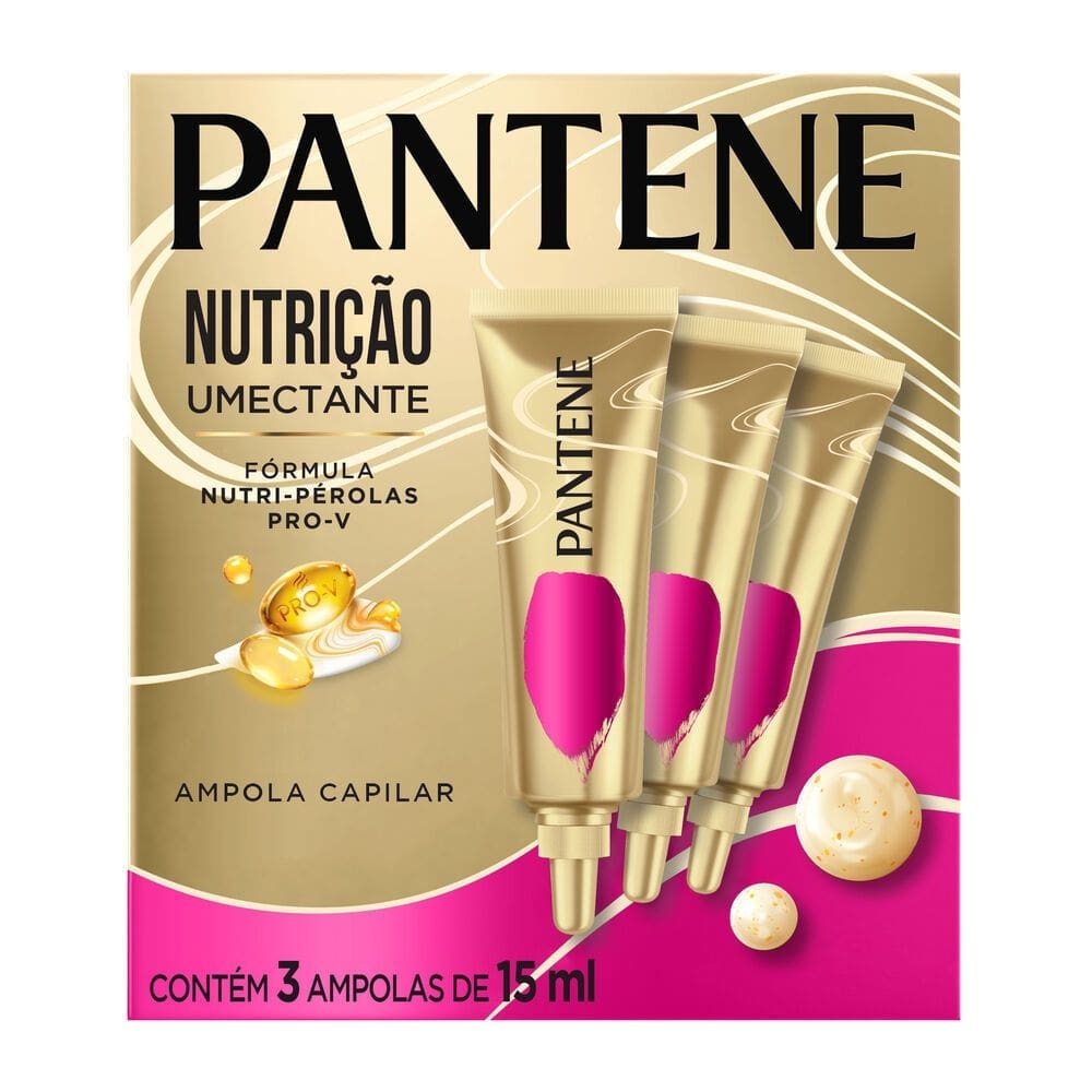 Pantene Ampola.nutricao Pro-v&bambu 3amp 15ml