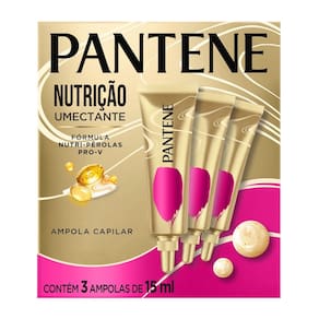 Pantene Ampola.nutricao Pro-v&bambu 3amp 15ml