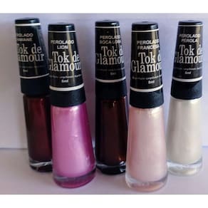 Kit Esmalte Perolado C/6 + 2 Peliculas Bride