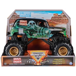 Monster Truck fundido sob pressão para colecionador Monster Jam Grave Digger 1: