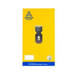 cartela porta cadeado 63mm zincado cartela alianca