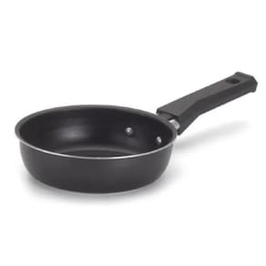 Frigideira Antiaderente De Ovo Preta Alumínio Nacional 14cm (Uso diário)