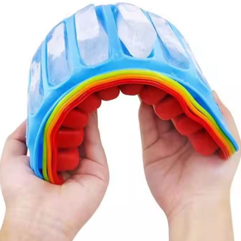 Kit 2 Formas De Gelo Silicone Palito 26 Cm Faz 10 Palitos