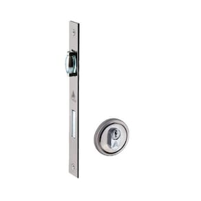 fechadura rolete roseta 55mm cromado alianca