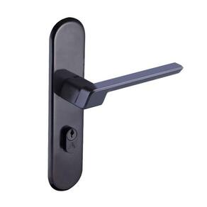 fechadura entrada espelho vega s40 preto fosco alianca
